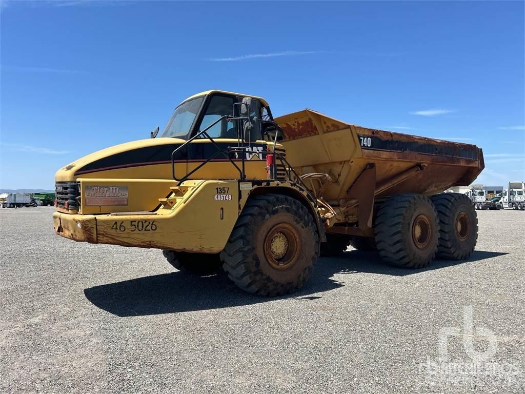 CAT 740 Kloubové dempry