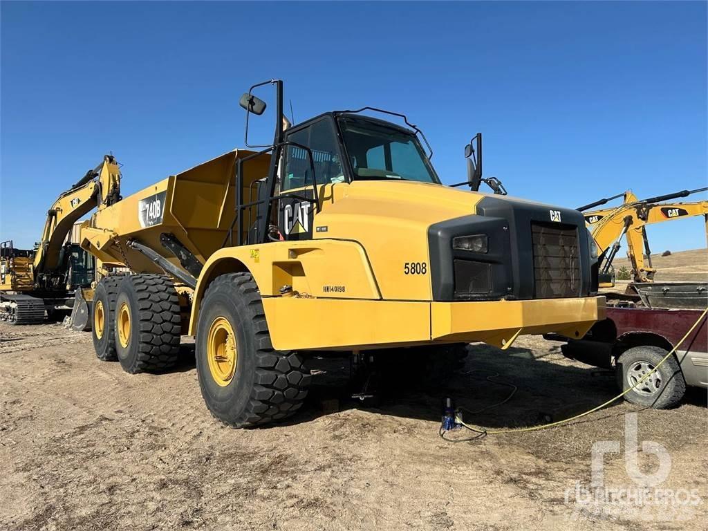 CAT 740B Kloubové dempry
