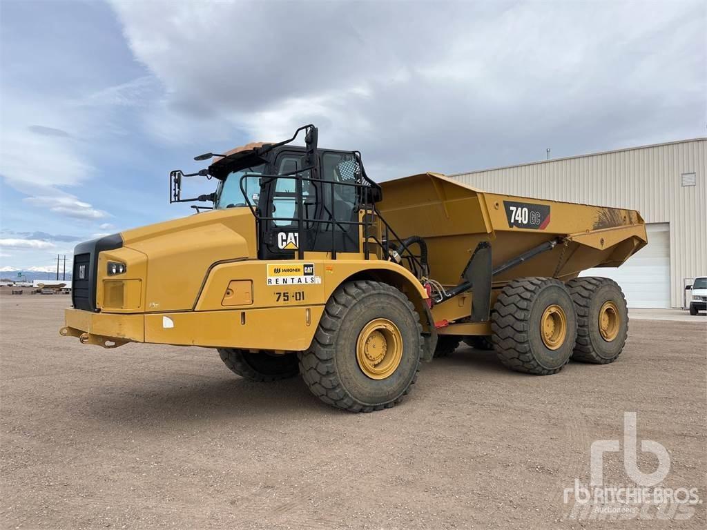 CAT 740GC Kloubové dempry