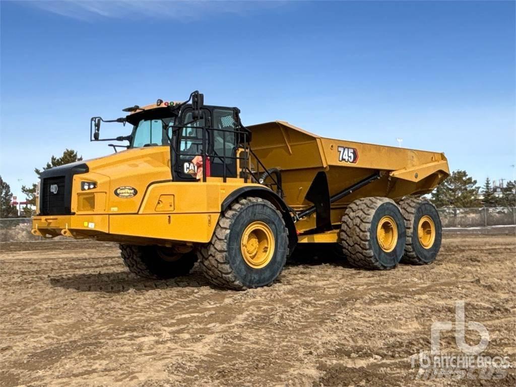 CAT 745 Kloubové dempry