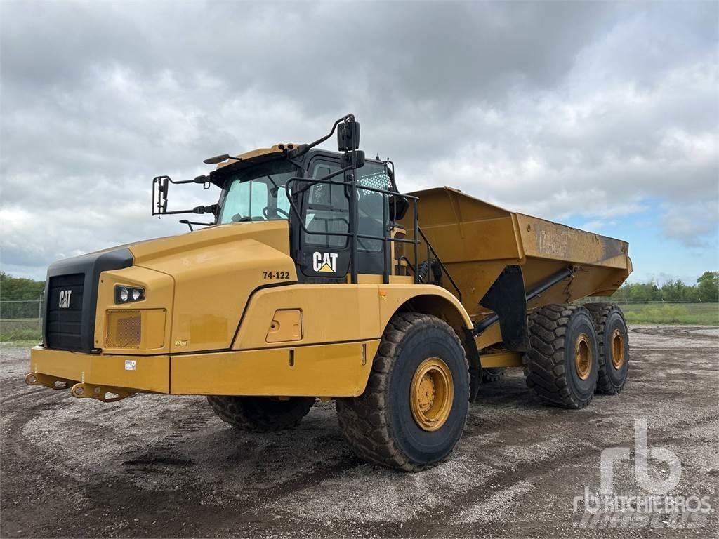 CAT 745 Kloubové dempry