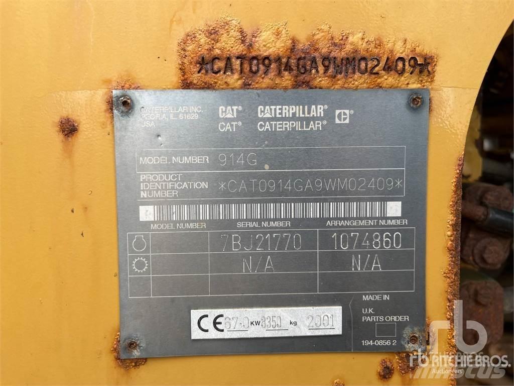 CAT 914G Kolové nakladače