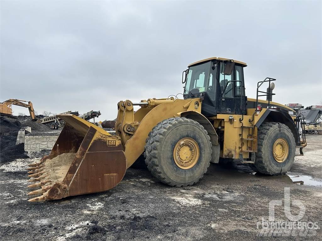 CAT 980G Kolové nakladače