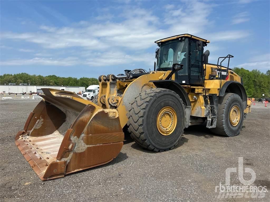 CAT 980M Kolové nakladače