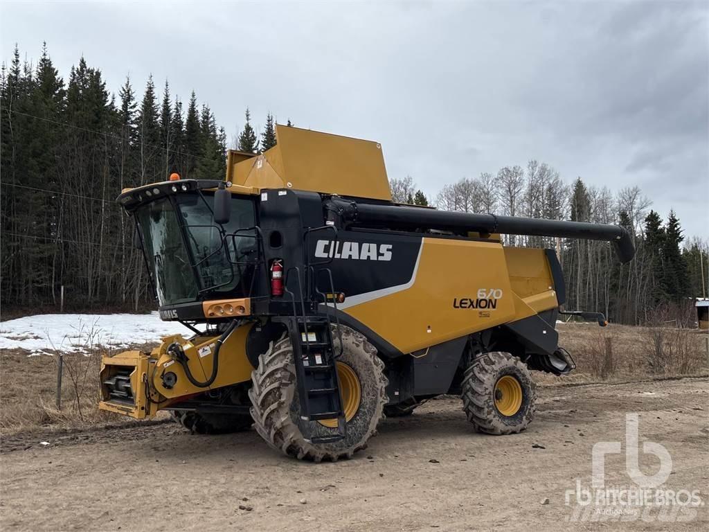 CLAAS 670 Sklízecí mlátičky