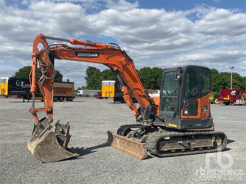 Doosan DX85R-3 Pásová rýpadla