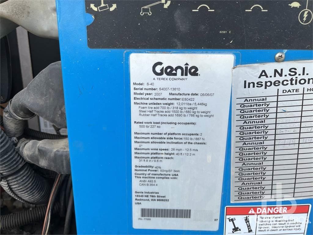 Genie S40 Kloubové plošiny