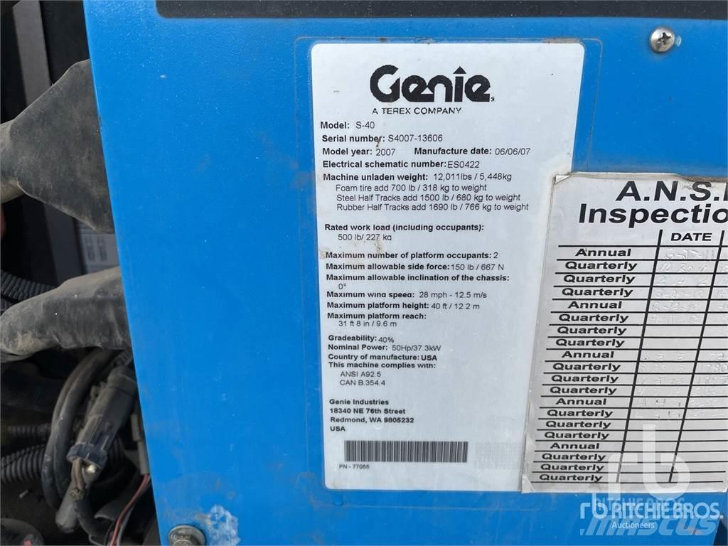 Genie S40 Kloubové plošiny