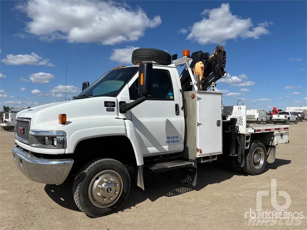 GMC C5500 Autojeřáby, hydraulické ruky