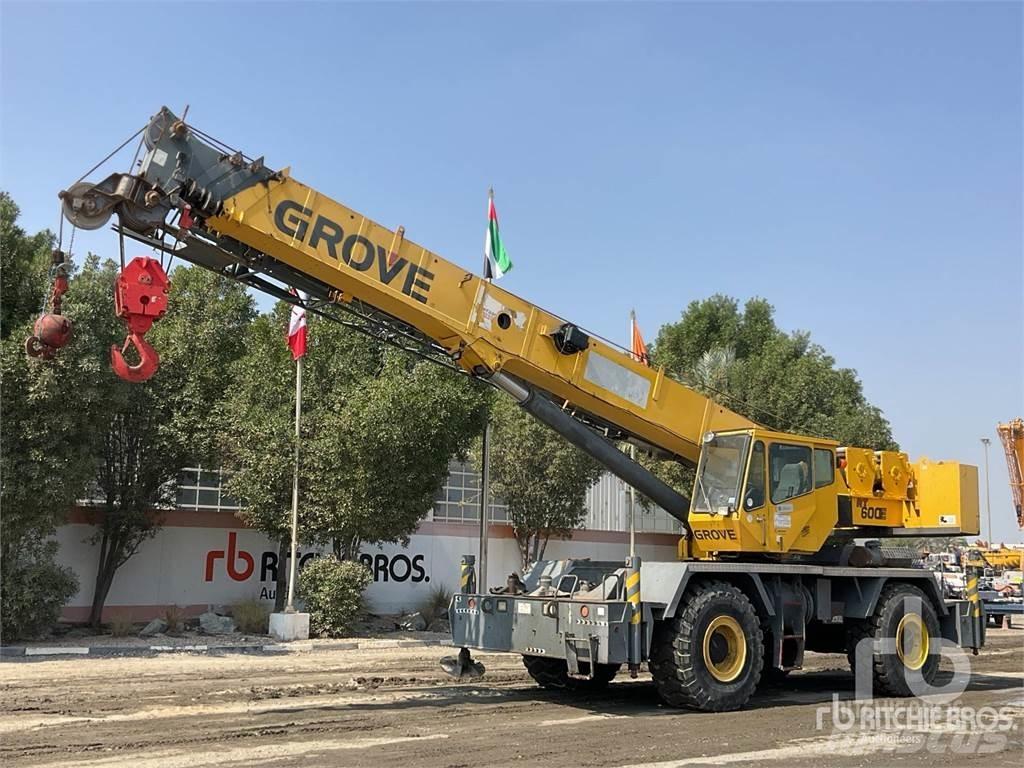 Grove RT600E Jeřáby pro těžký terén