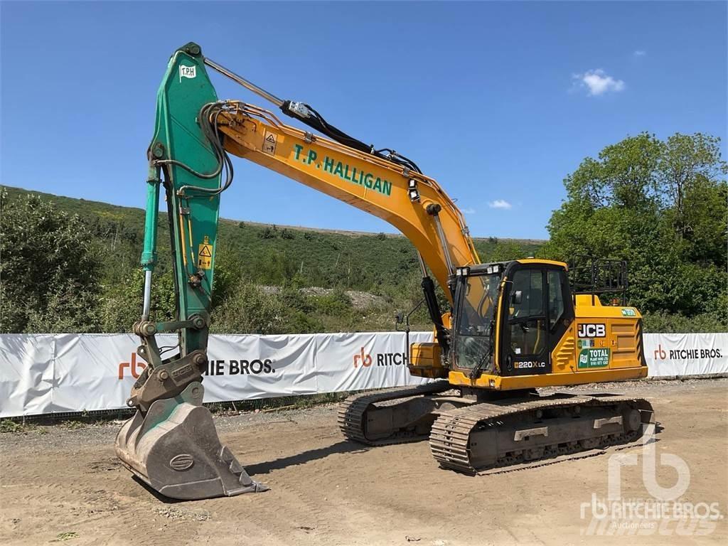 JCB 220XLC Pásová rýpadla