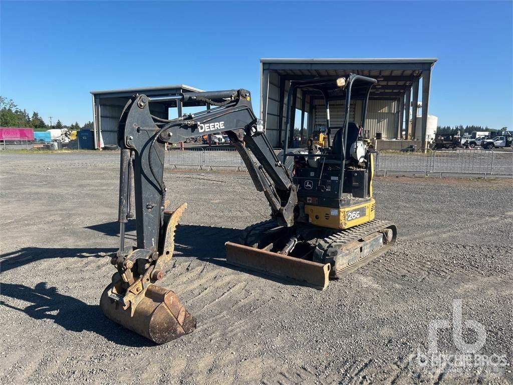 John Deere 26G Mini rýpadla < 7t