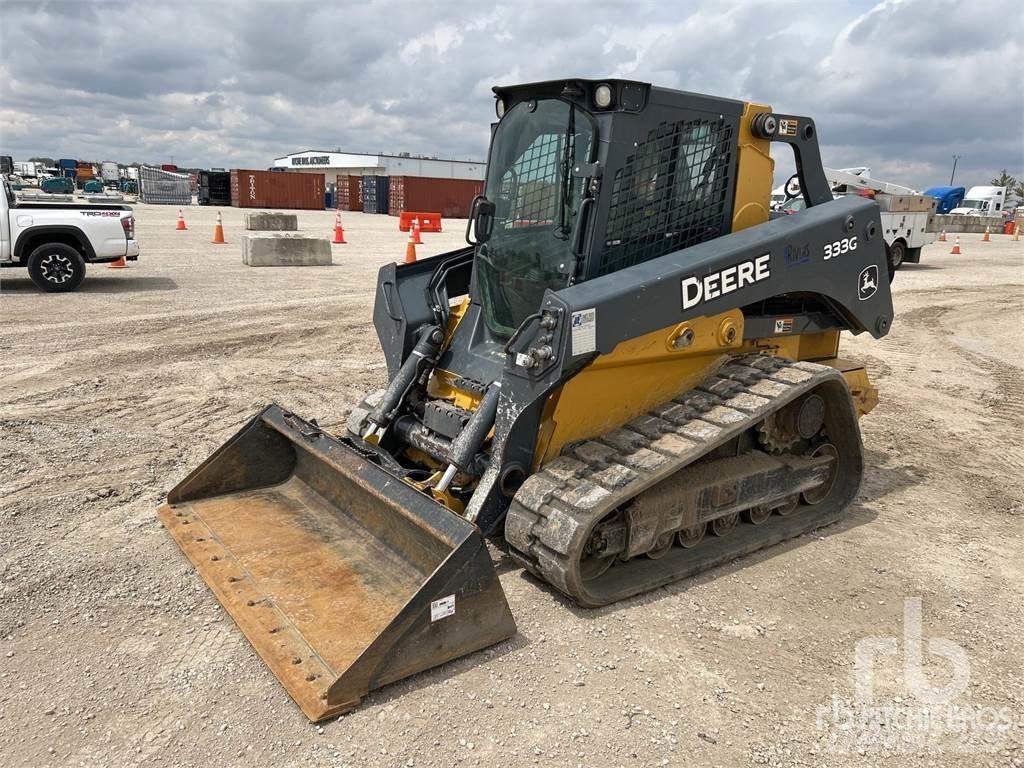 John Deere 333G Smykem řízené nakladače