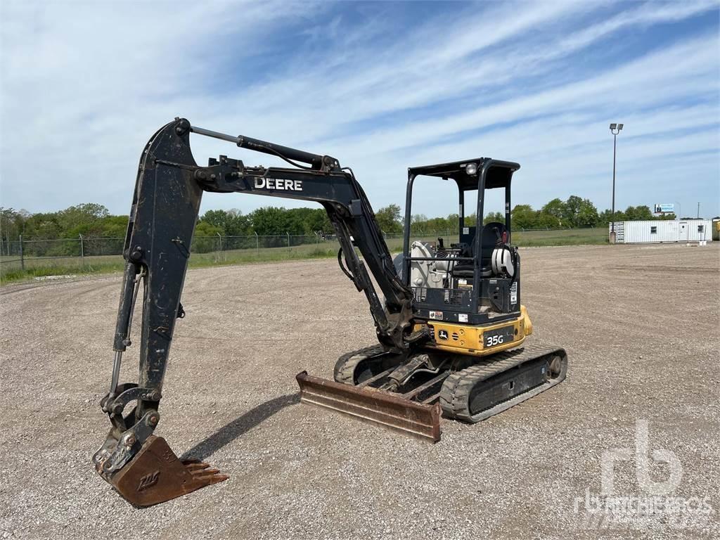 John Deere 35G Mini rýpadla < 7t