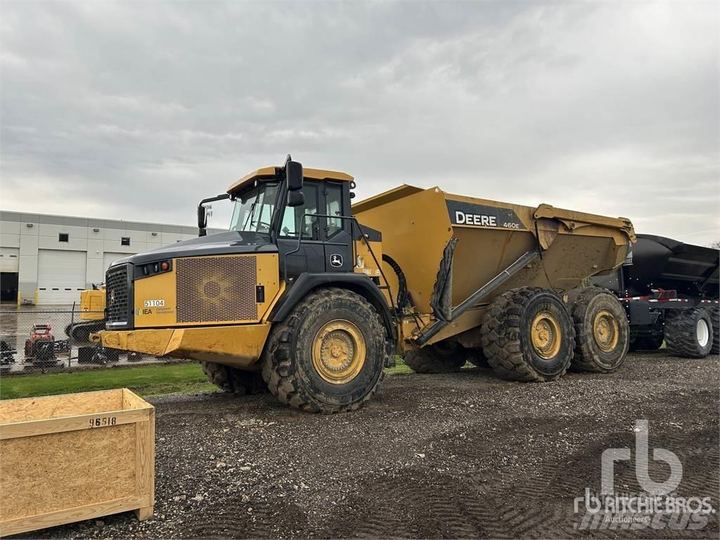 John Deere 460E Kloubové dempry