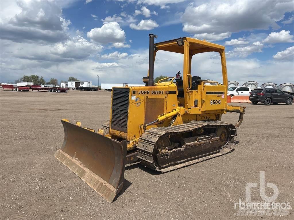 John Deere 550G Pásové dozery