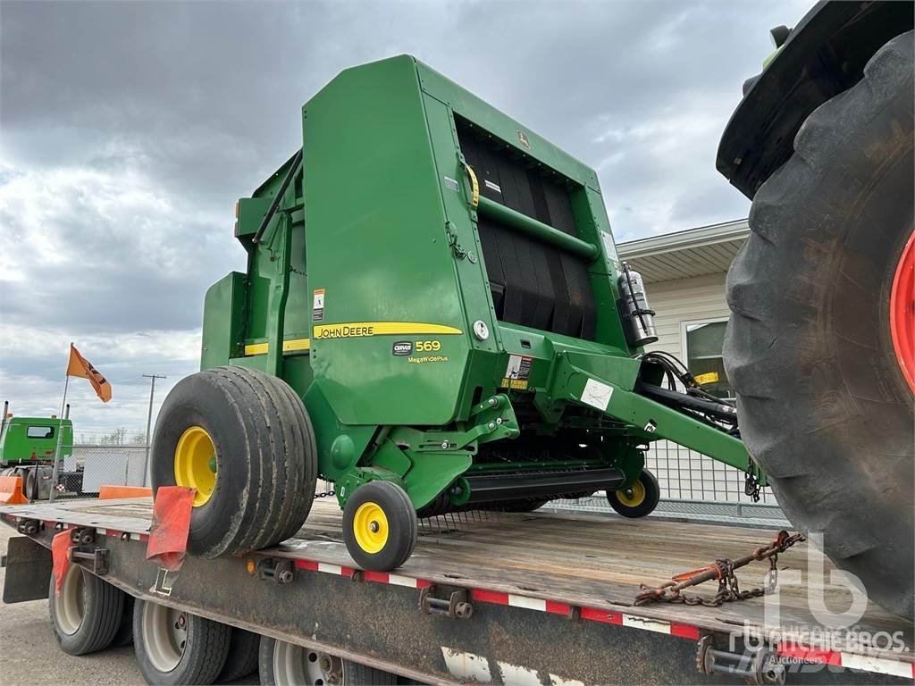 John Deere 569 Lis na hranaté balíky