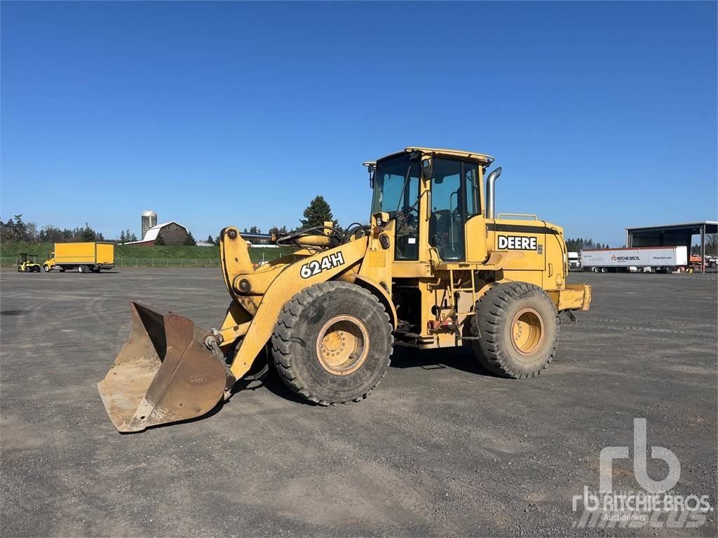 John Deere 624H Kolové nakladače