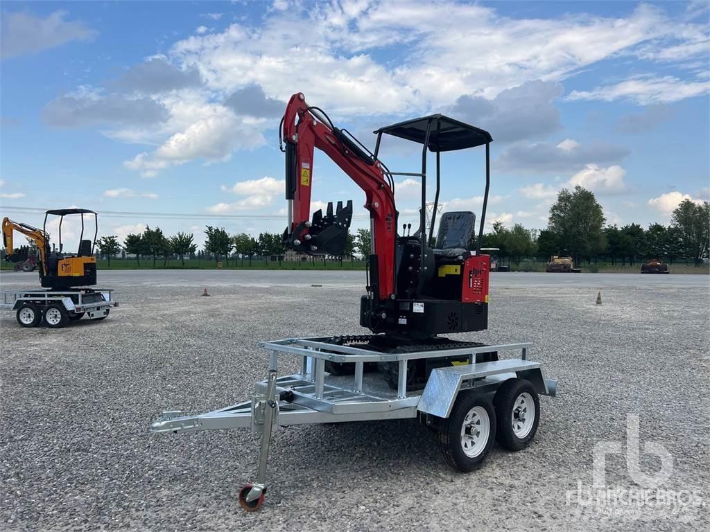 JPC HT12 Mini rýpadla < 7t