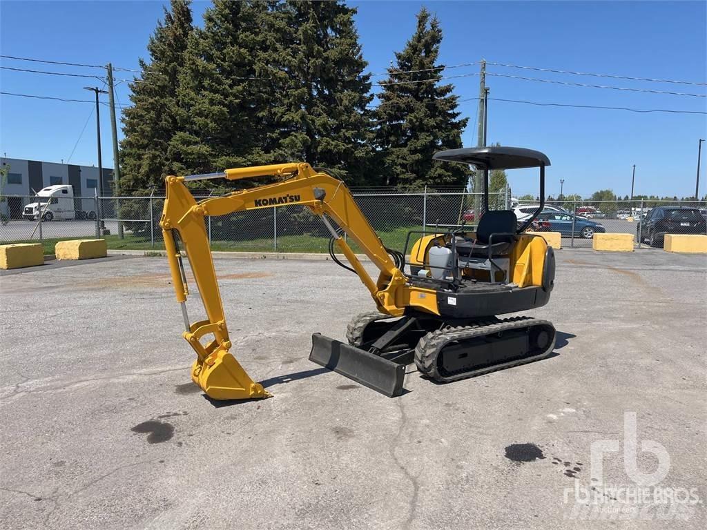 Komatsu PC27R-8 Mini rýpadla < 7t