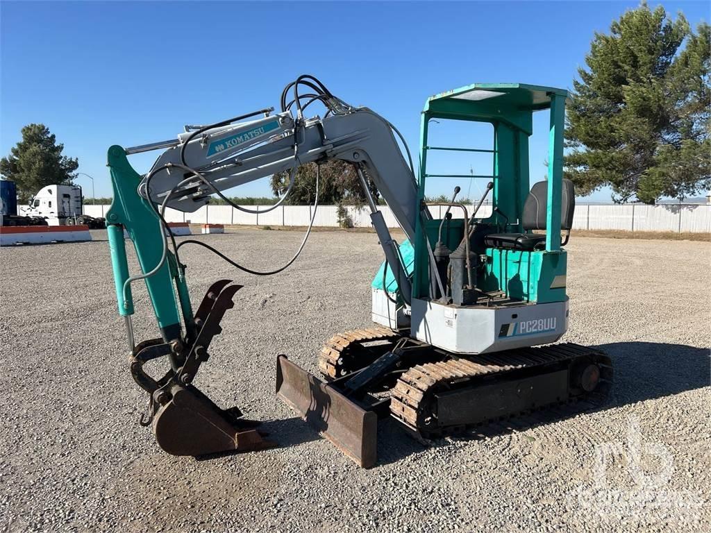 Komatsu PC28UU Mini rýpadla < 7t