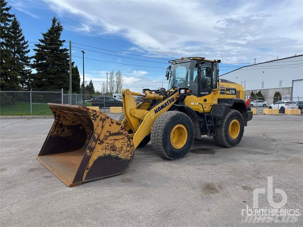 Komatsu WA270-8 Kolové nakladače