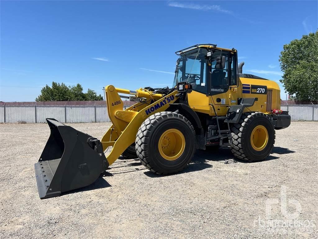 Komatsu WA270-8 Kolové nakladače