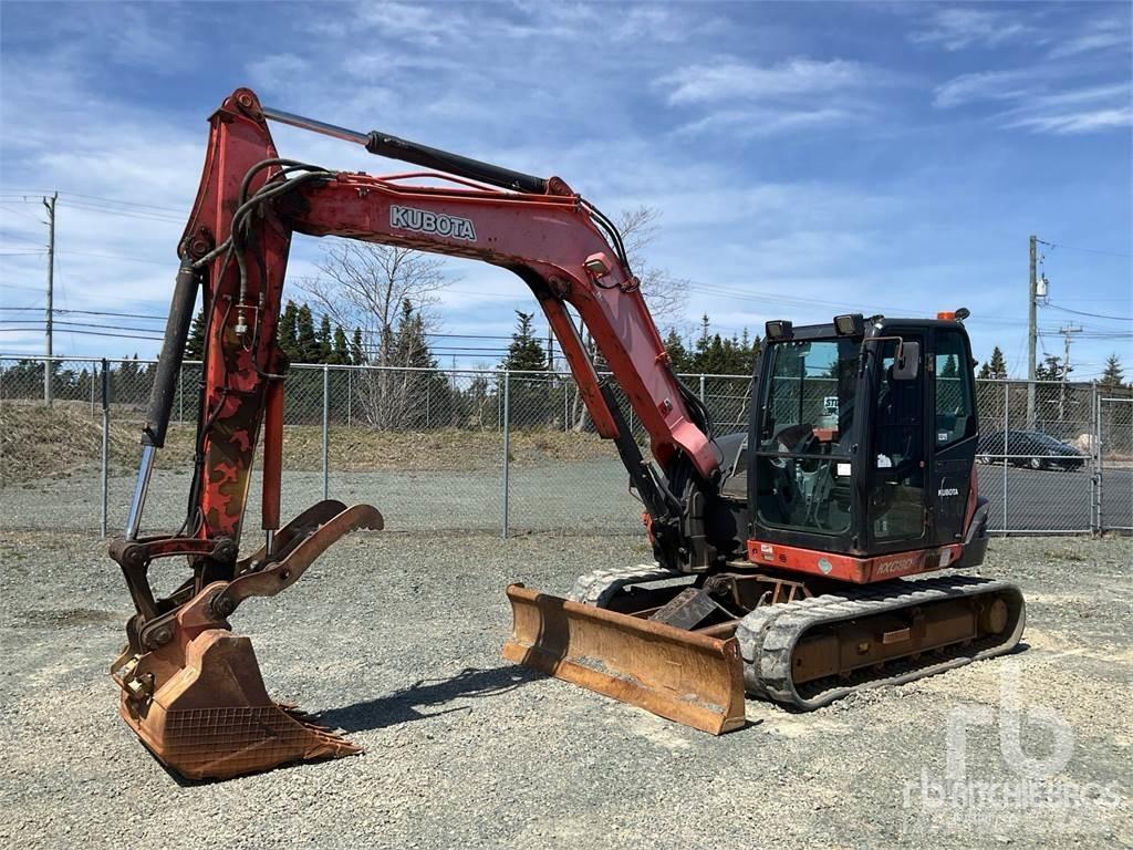 Kubota KX080-4 Midi rýpadla 7t - 12t