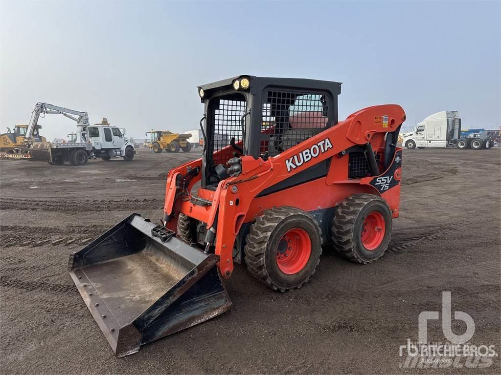 Kubota SSV75 Smykem řízené nakladače