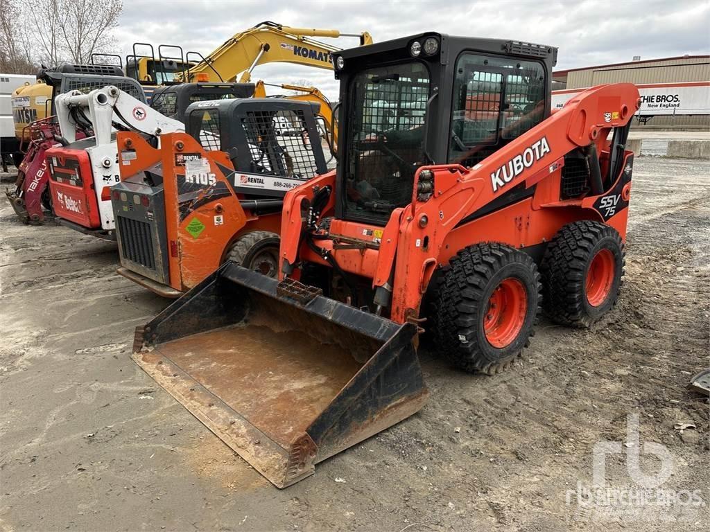 Kubota SSV75 Smykem řízené nakladače