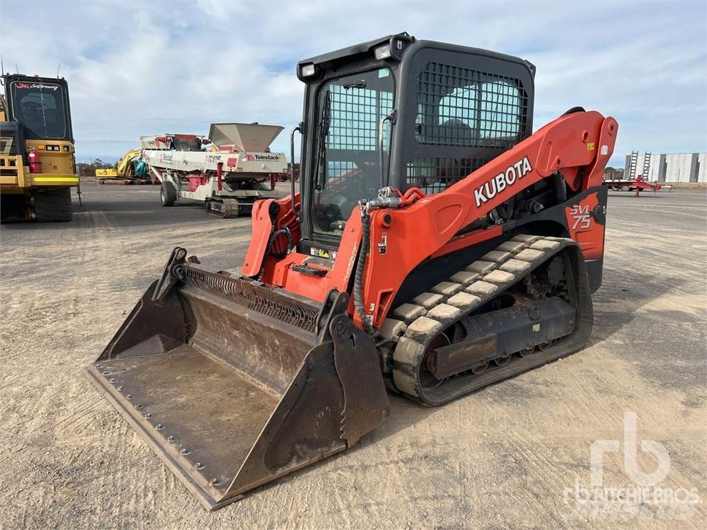 Kubota SVL75 Smykem řízené nakladače
