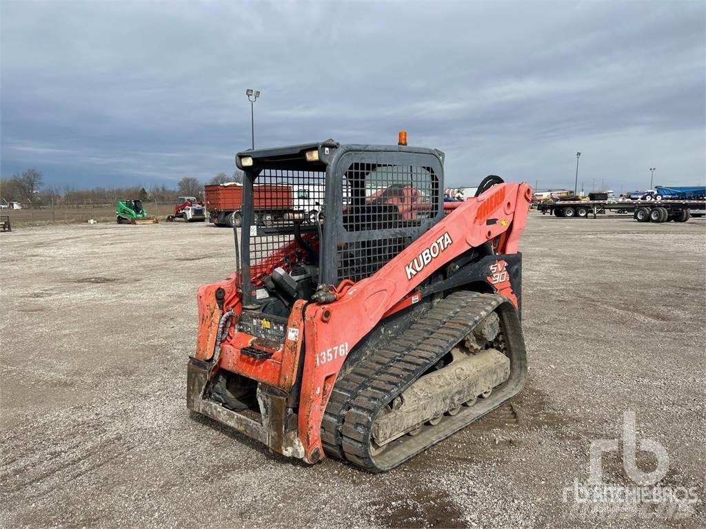 Kubota SVL90 Smykem řízené nakladače