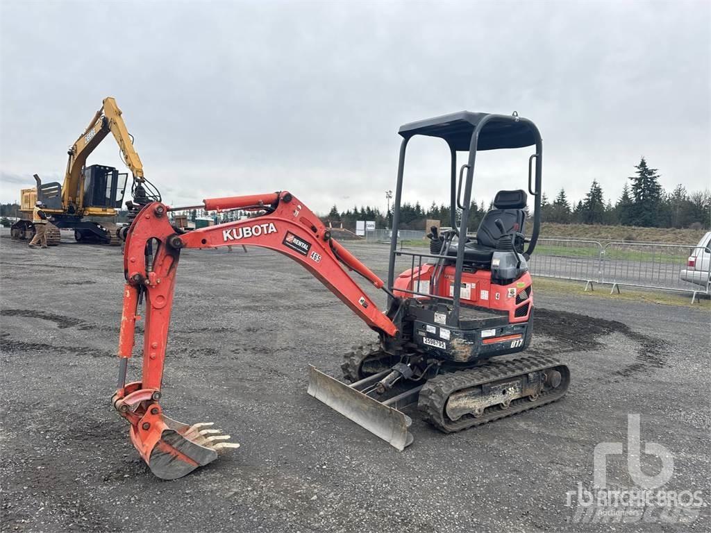 Kubota U17VR1 Mini rýpadla < 7t