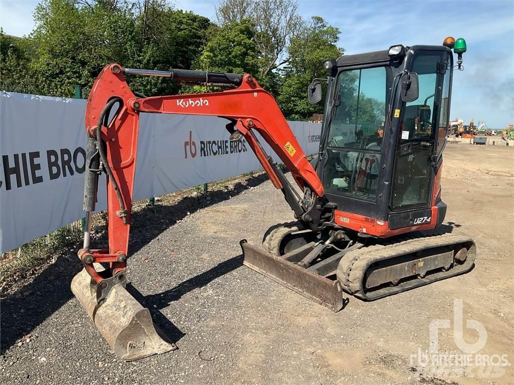 Kubota U27-4 Mini rýpadla < 7t