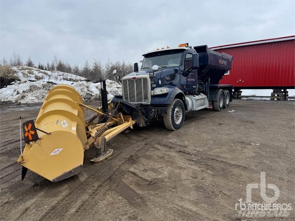 Peterbilt 567 Sněžné pluhy, přední sněhové radlice