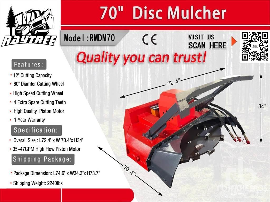  RAYTREE RMDM70 Lesní mulčovače