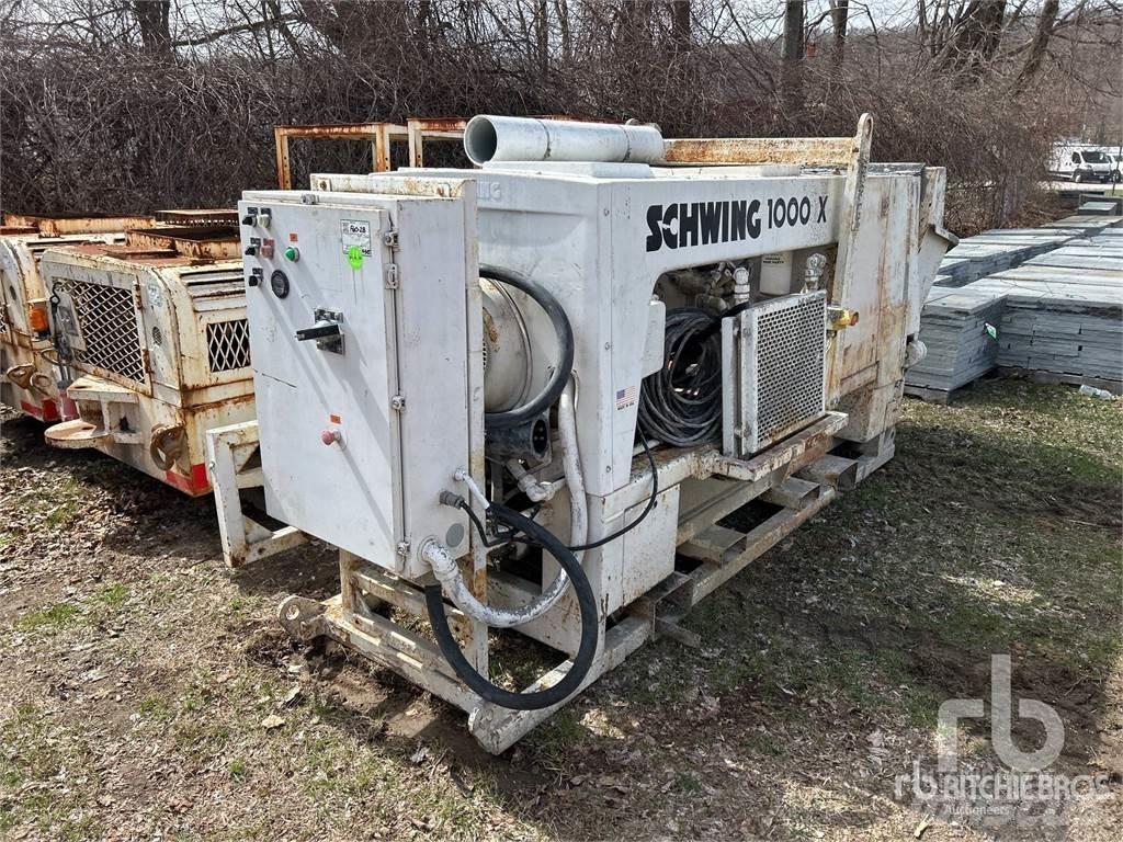 Schwing WP1000X Nákladní auta s čerpadly betonu