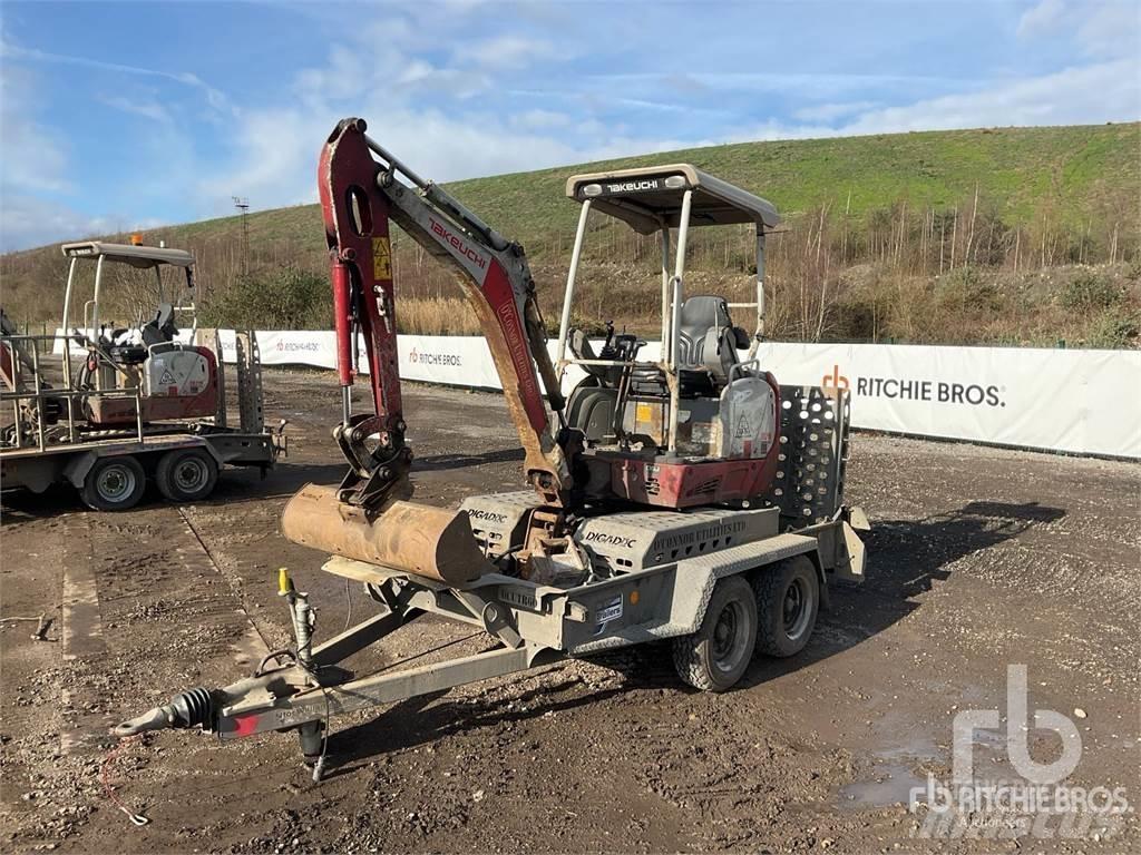 Takeuchi TB216 Mini rýpadla < 7t