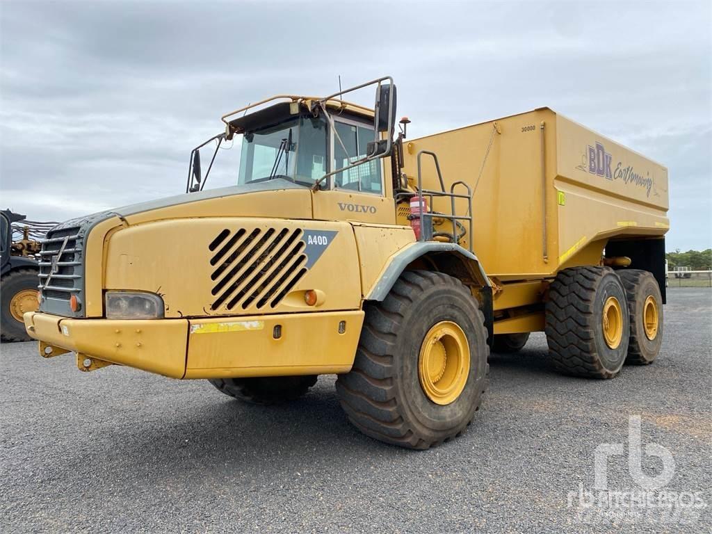 Volvo A40D Cisterny na vodu