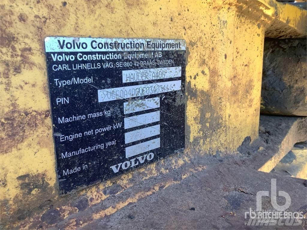 Volvo A40G Kloubové dempry