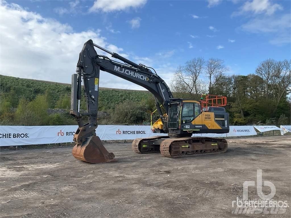 Volvo EC380EL Pásová rýpadla