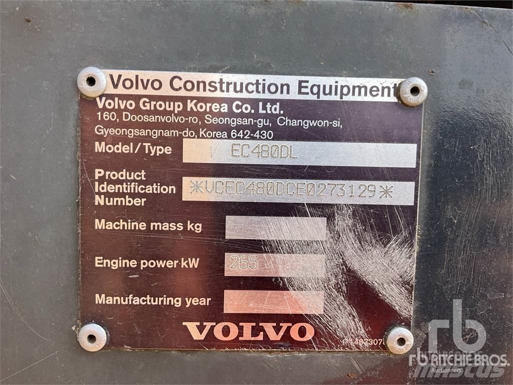 Volvo EC480DL Pásová rýpadla