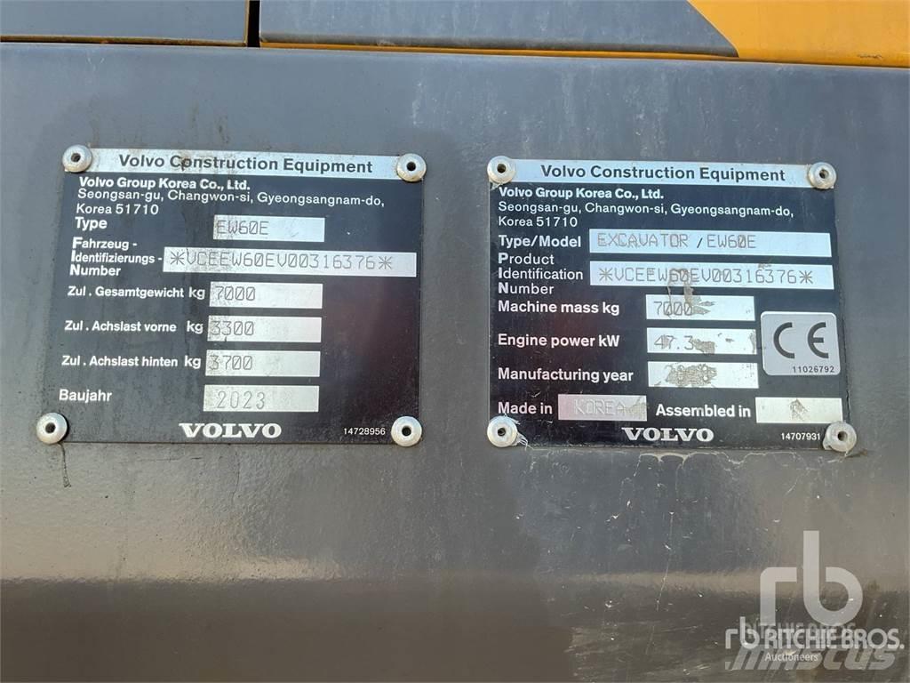Volvo EW60E Kolová rýpadla