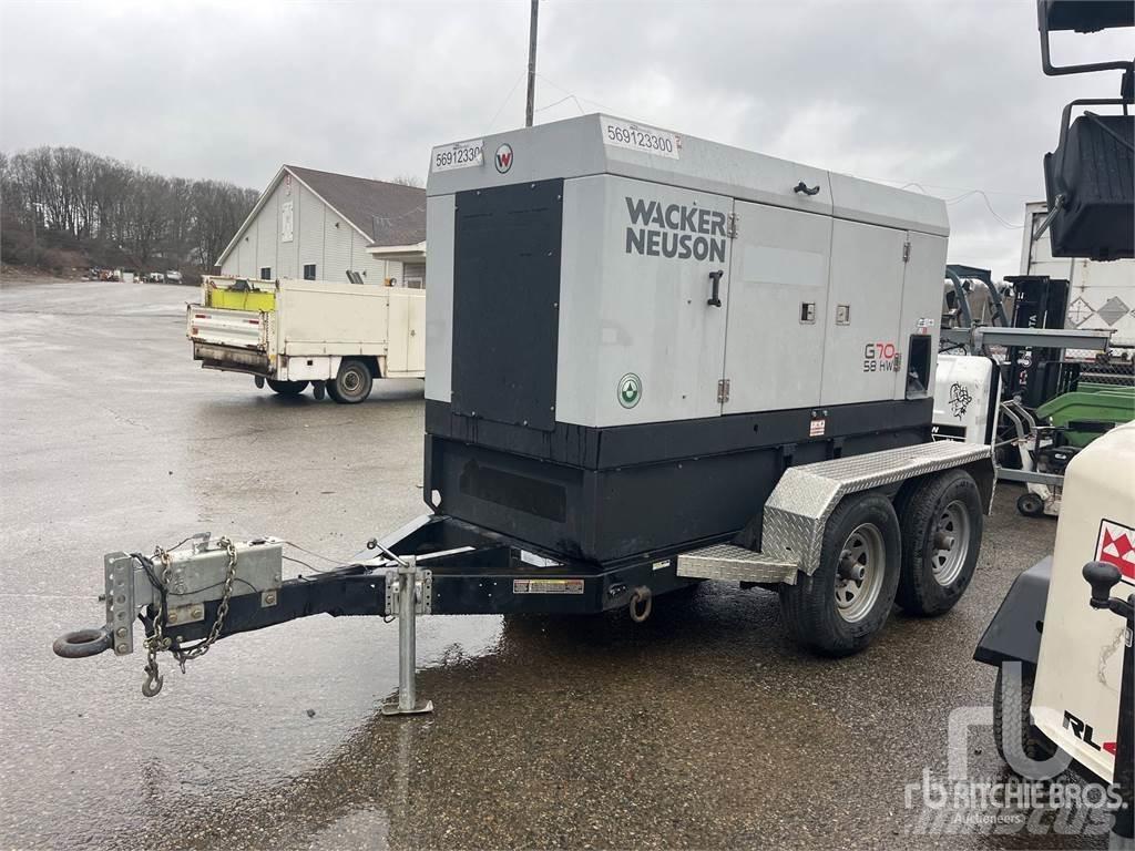 Wacker G70 Naftové generátory