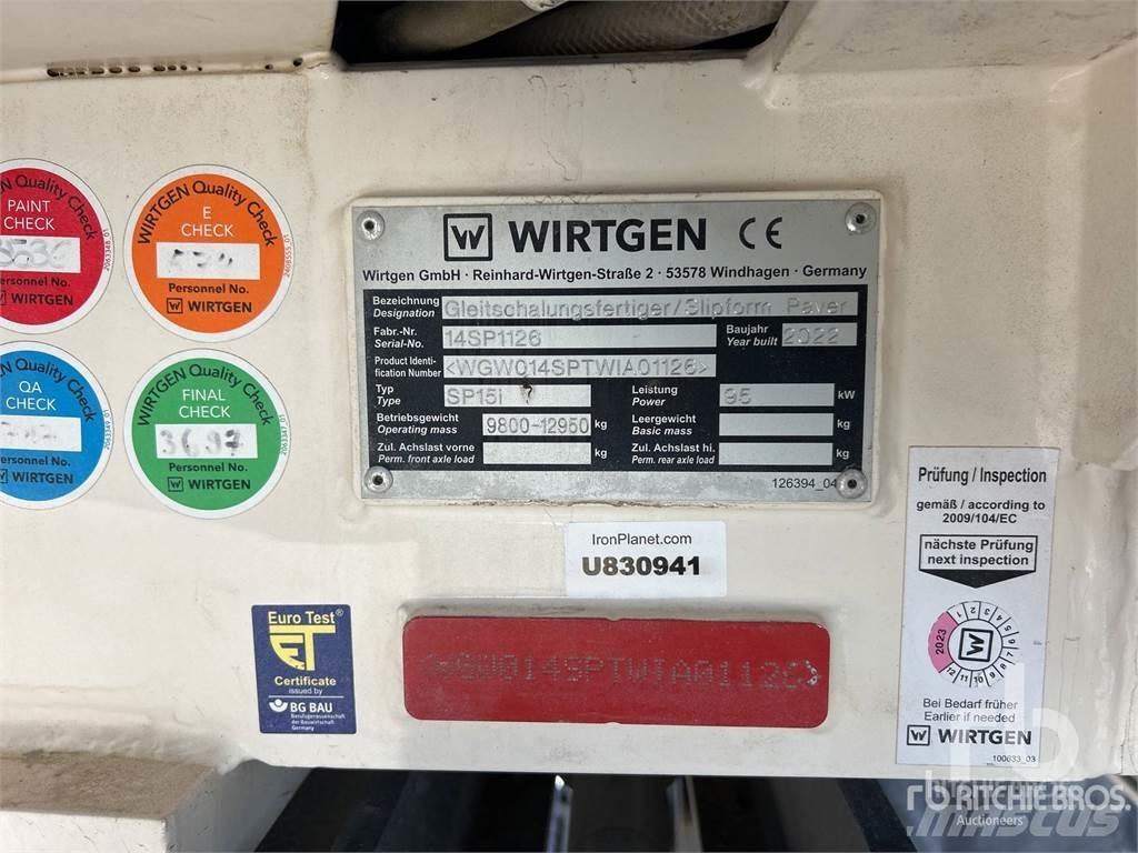 Wirtgen SP15I Stroje na betonové dlaždice