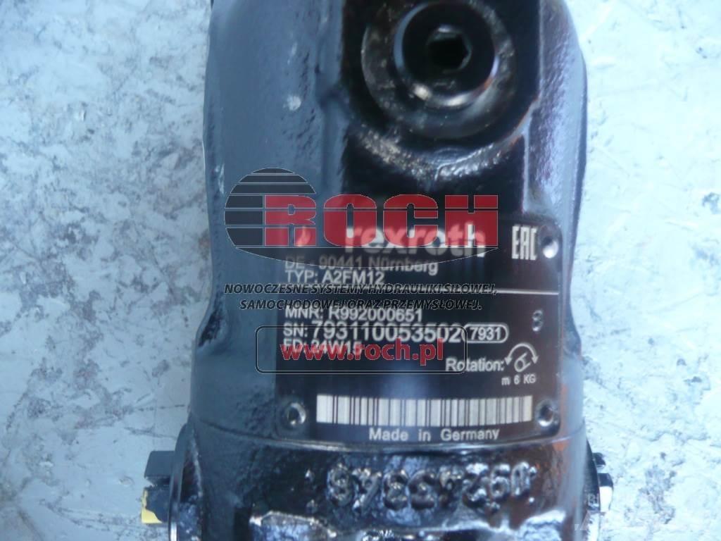 Rexroth A2FM12 Motory