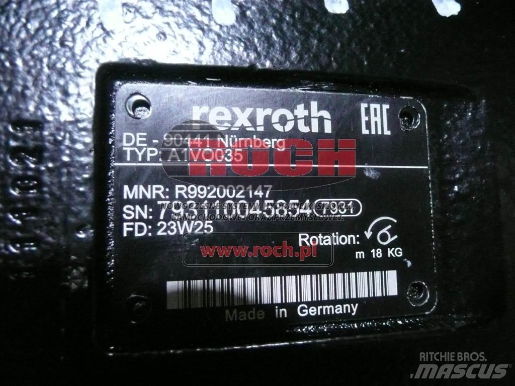 Rexroth L A1VO035 Hydraulika