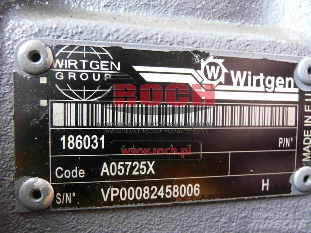 Wirtgen 186031 A05725X Motory