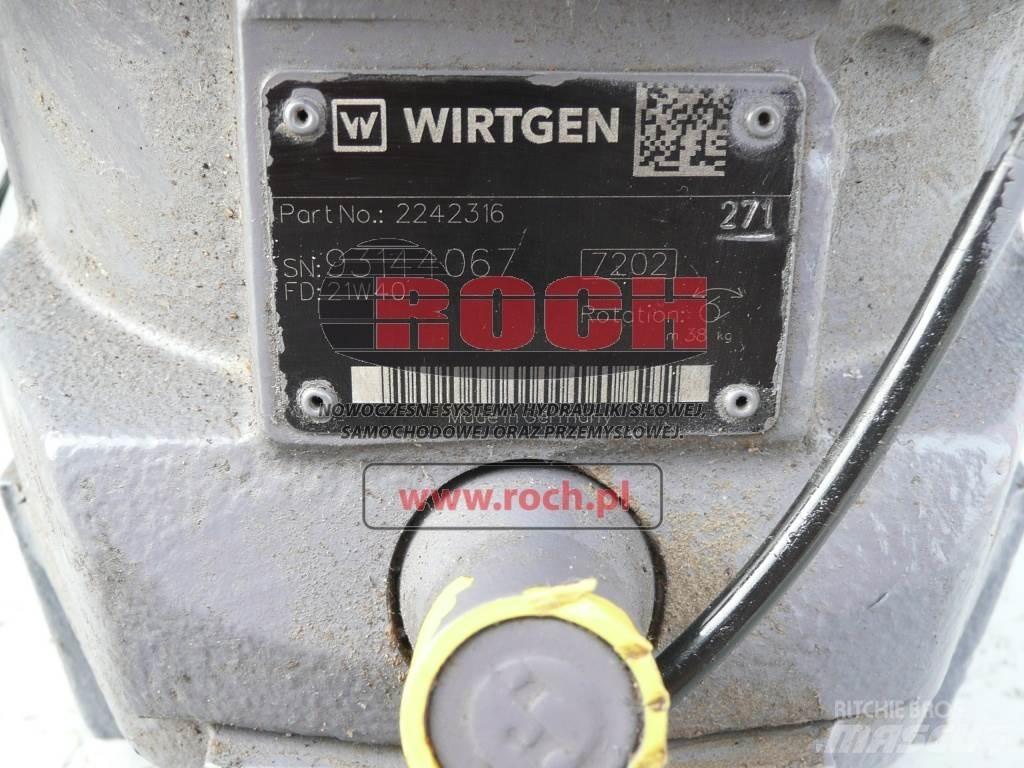 Wirtgen 2242316 Motory