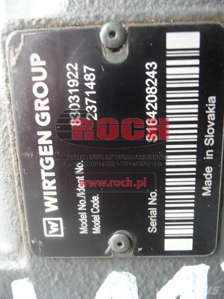 Wirtgen 83031922 2371487 Hydraulika